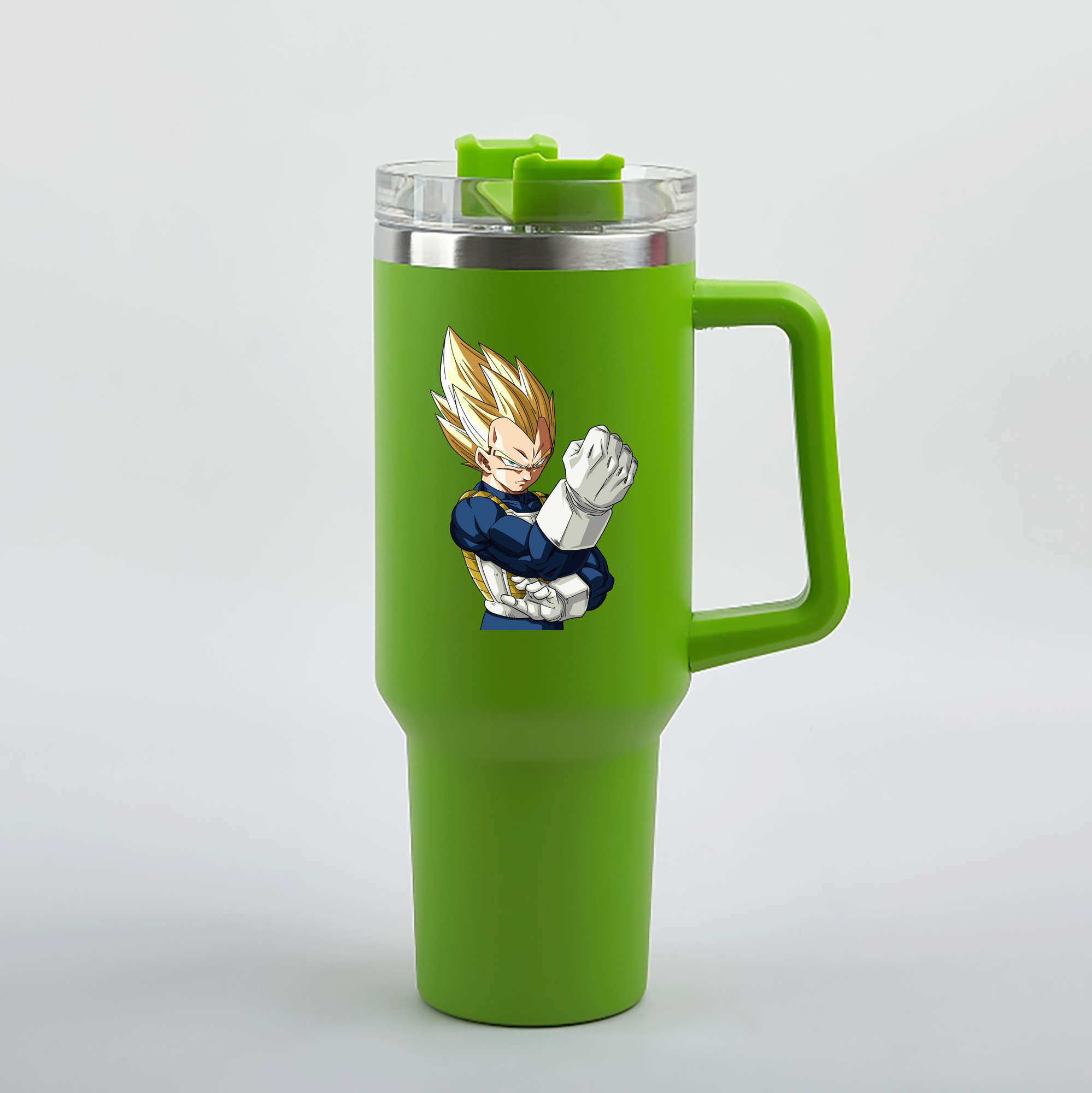 （画像用） ドラゴンボール ベジータ四世（Bejīta Yonsei）DRAGON BALL Vegeta IV 1200mL車用タンブラー（カラープリント）